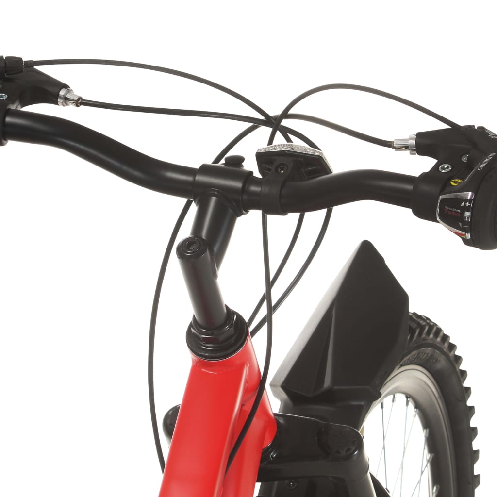 Mountainbike 21 Versnellingen 26 Inch Wielen 42 cm Rood