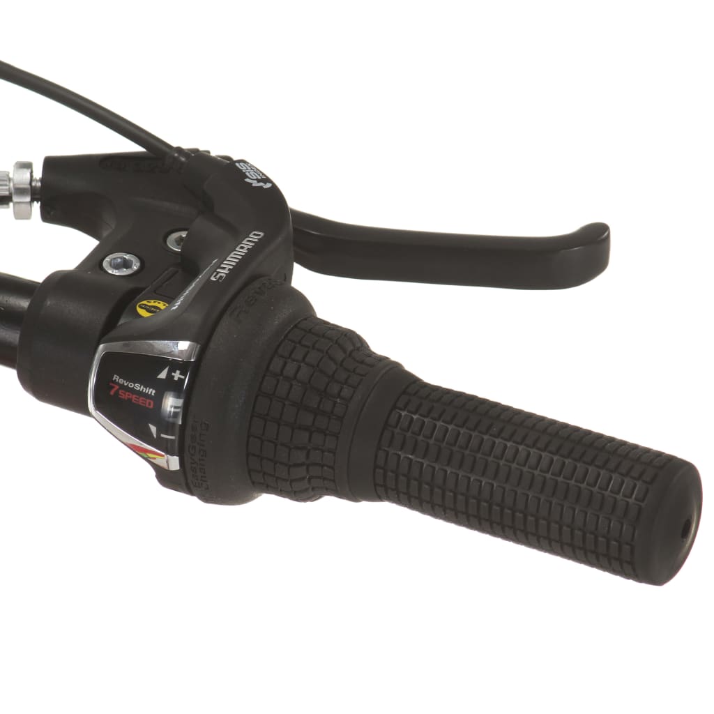 Mountainbike 21 Versnellingen 26 Inch Wielen 36 cm Zwart