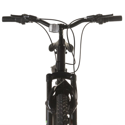 Mountainbike 21 Versnellingen 26 Inch Wielen 36 cm Zwart