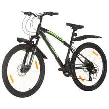 Mountainbike 21 Versnellingen 26 Inch Wielen 46 cm Zwart