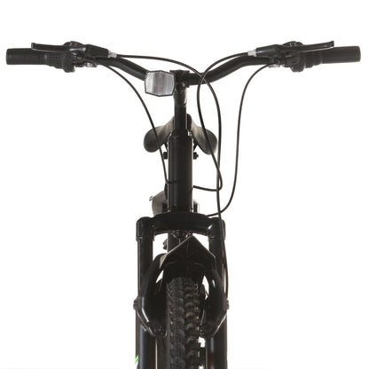 Mountainbike 21 Versnellingen 26 Inch Wielen 46 cm Zwart