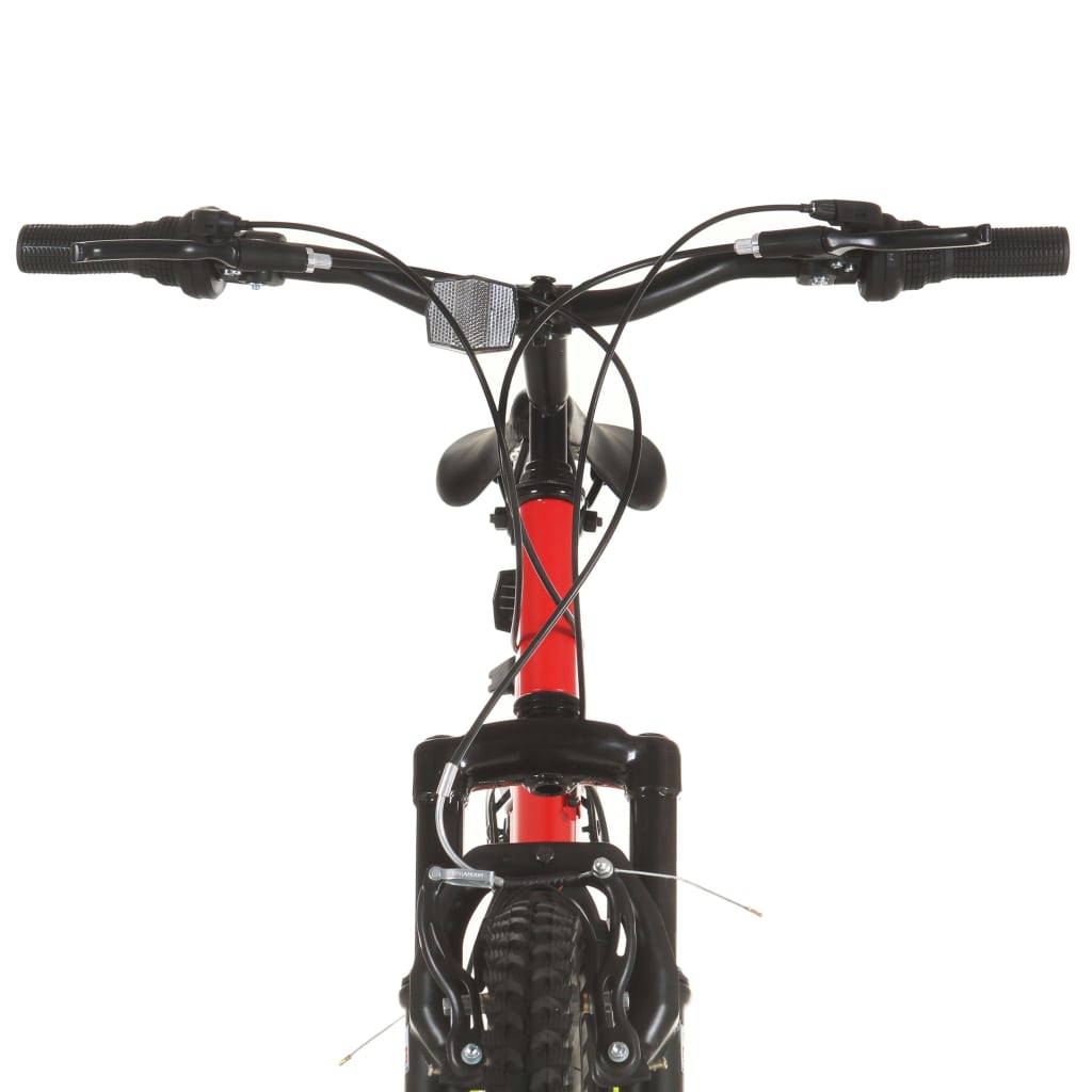 Mountainbike 2 Versnellingen 26 Inch Wielen 49 cm Rood