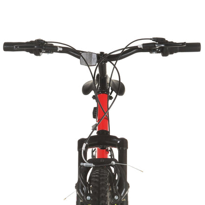 Mountainbike 2 Versnellingen 26 Inch Wielen 49 cm Rood