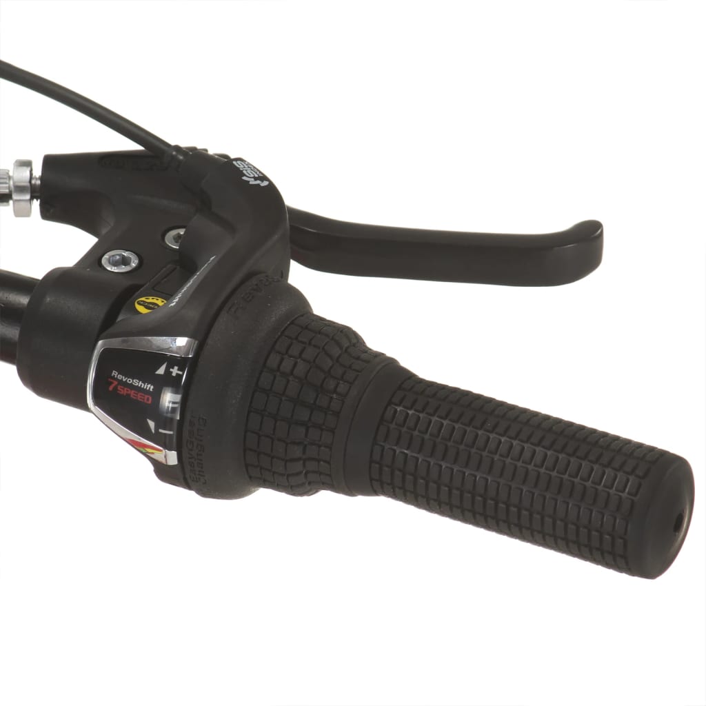 Mountainbike 21 Versnellingen 26 Inch Wielen 49 cm Zwart