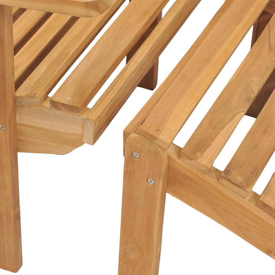 Stoel Adirondack Met Voetensteun Massief Teakhout 1
