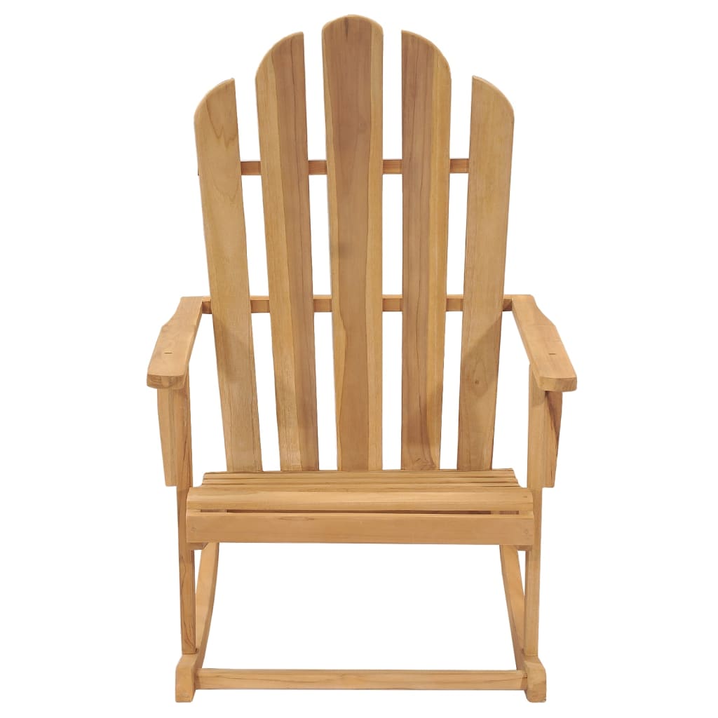 Schommelstoel Adirondack Massief Teakhout 1