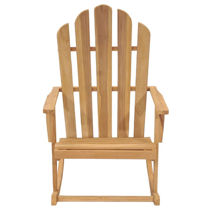 Schommelstoel Adirondack Massief Teakhout 1
