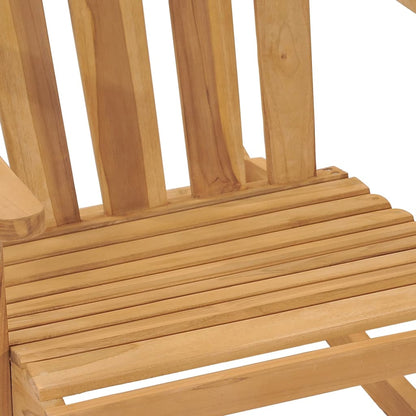 Schommelstoel Adirondack Massief Teakhout 1