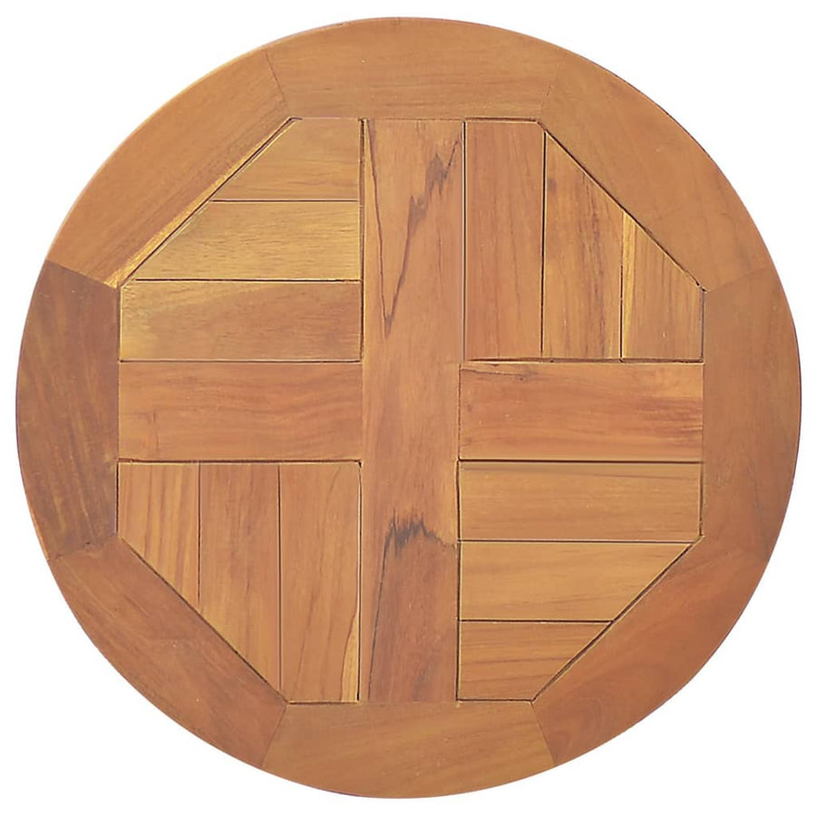 Tafelblad Rond 2,5 Cm 40 Cm Massief Teakhout Ø 40 x 2.5 cm