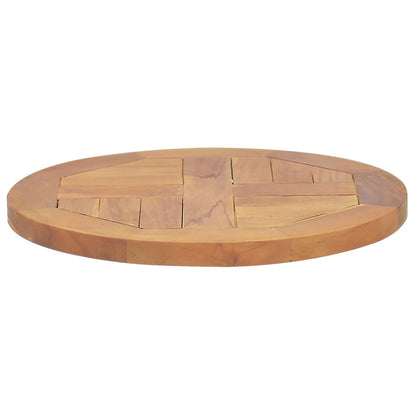 Tafelblad Rond 2,5 Cm 40 Cm Massief Teakhout Ø 40 x 2.5 cm