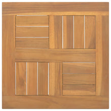 Tafelblad Vierkant 40X40X2,5 Cm Massief Teakhout 40 x 40 x 2.5 cm