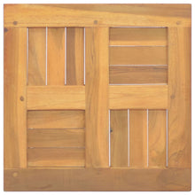 Tafelblad Vierkant 40X40X2,5 Cm Massief Teakhout 40 x 40 x 2.5 cm