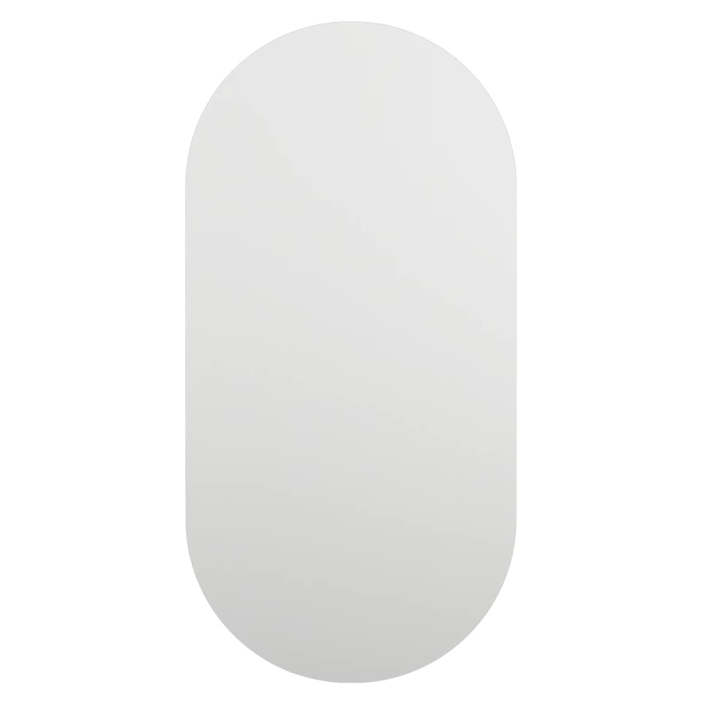 Spiegel 80x40 cm glas 80 x 40 cm zonder LED ovaal