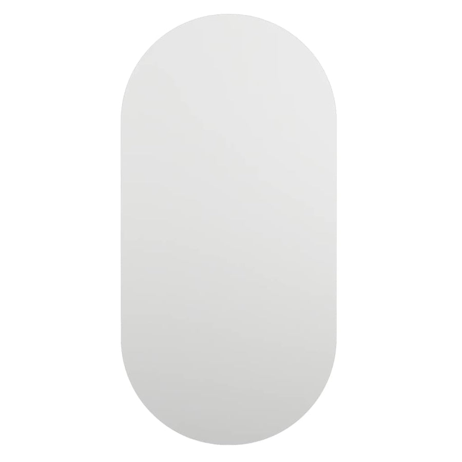 Spiegel 80x40 cm glas 80 x 40 cm zonder LED ovaal