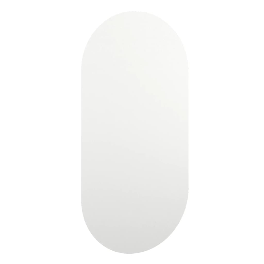 Spiegel 80x40 cm glas 80 x 40 cm zonder LED ovaal
