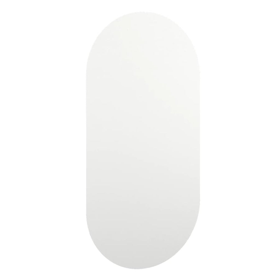 Spiegel 80x40 cm glas 80 x 40 cm zonder LED ovaal