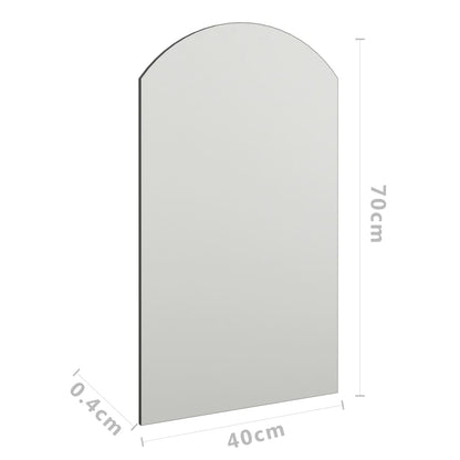 Spiegel 70x40 cm glas 70 x 40 cm zonder LED Boog