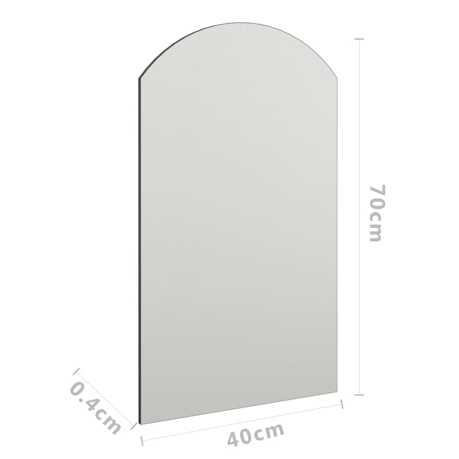 Spiegel 70x40 cm glas 70 x 40 cm zonder LED Boog