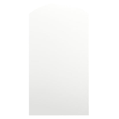 Spiegel 90x45 cm glas 90 x 45 cm zonder LED Boog