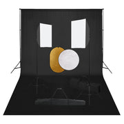 Fotostudioset softboxlampen achtergrond reflector 500x300 cm