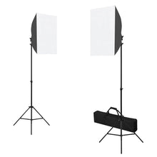 Fotostudioset Met Softboxlampen, Achtergrond En Reflector 600 x 300 cm Groen