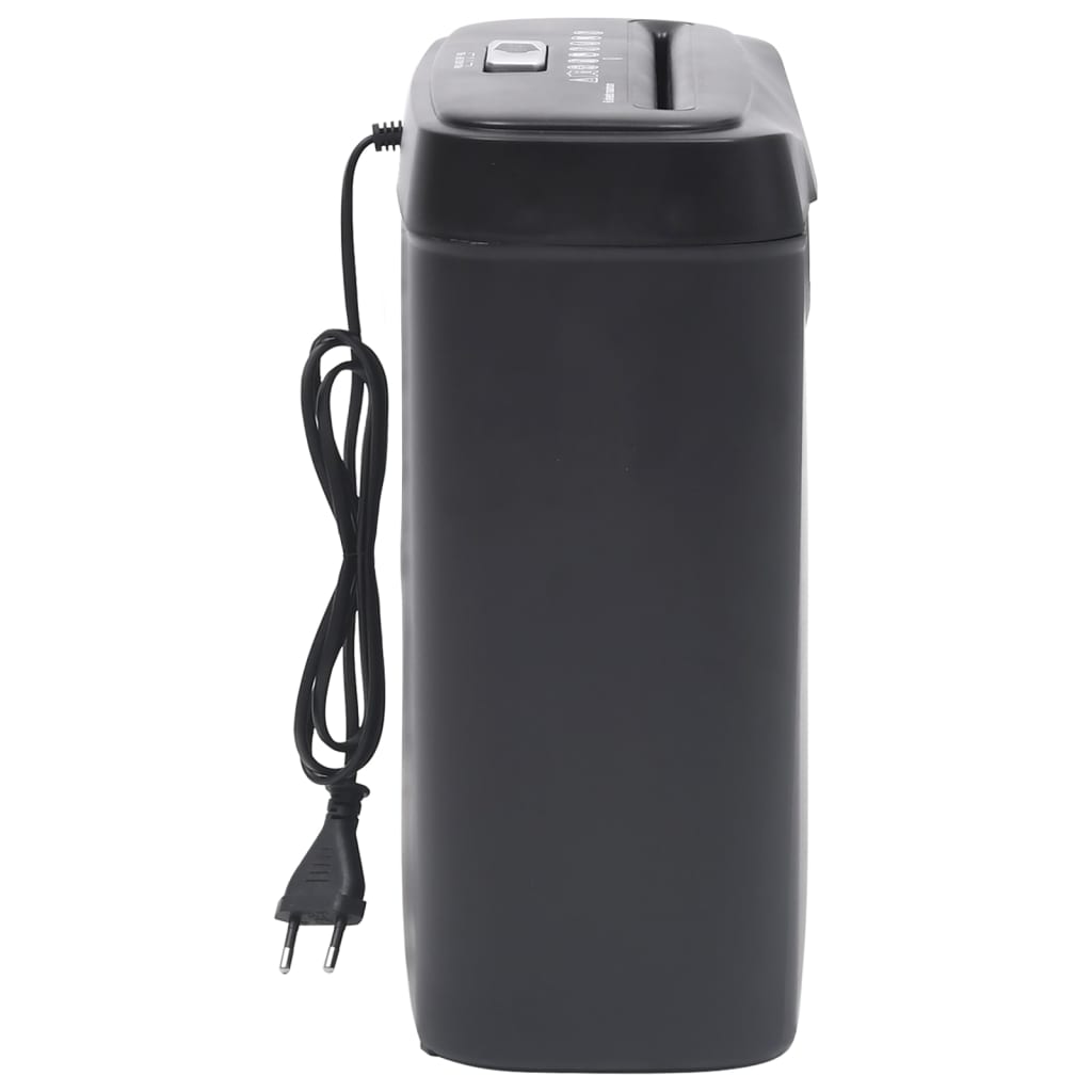 Papierversnipperaar 6 Pagina's Stripcut Zwart