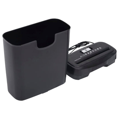 Papierversnipperaar 6 Pagina's Stripcut Zwart