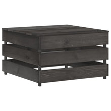 Tuintafels 2 St Pallet Geïmpregneerd Grenenhout Grijs Tafel (2 st)