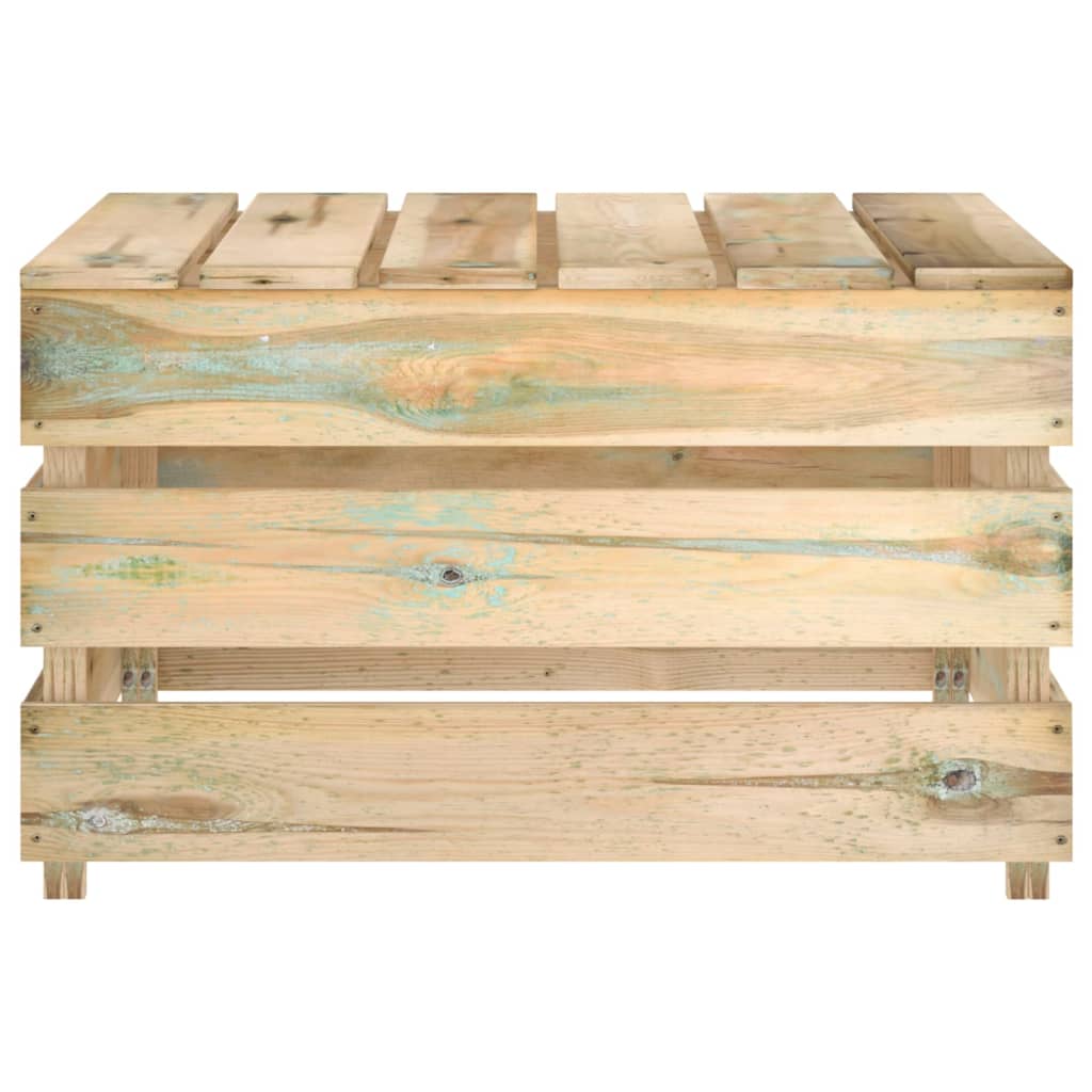 Tuintafels 2 St Pallet Geïmpregneerd Grenenhout Bruin Tafel (2 st)