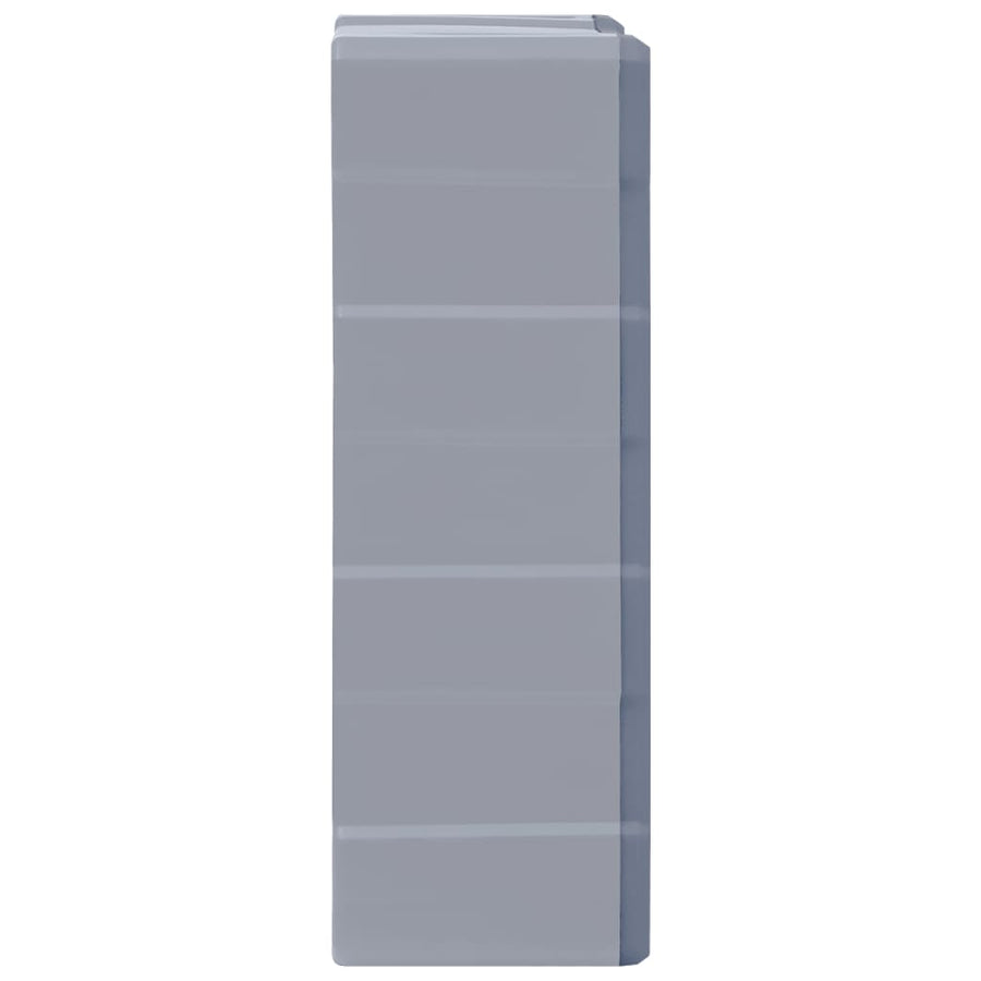 Organiser Met 8 Medium Lades 38X6X47 Cm 18 lades Grijs