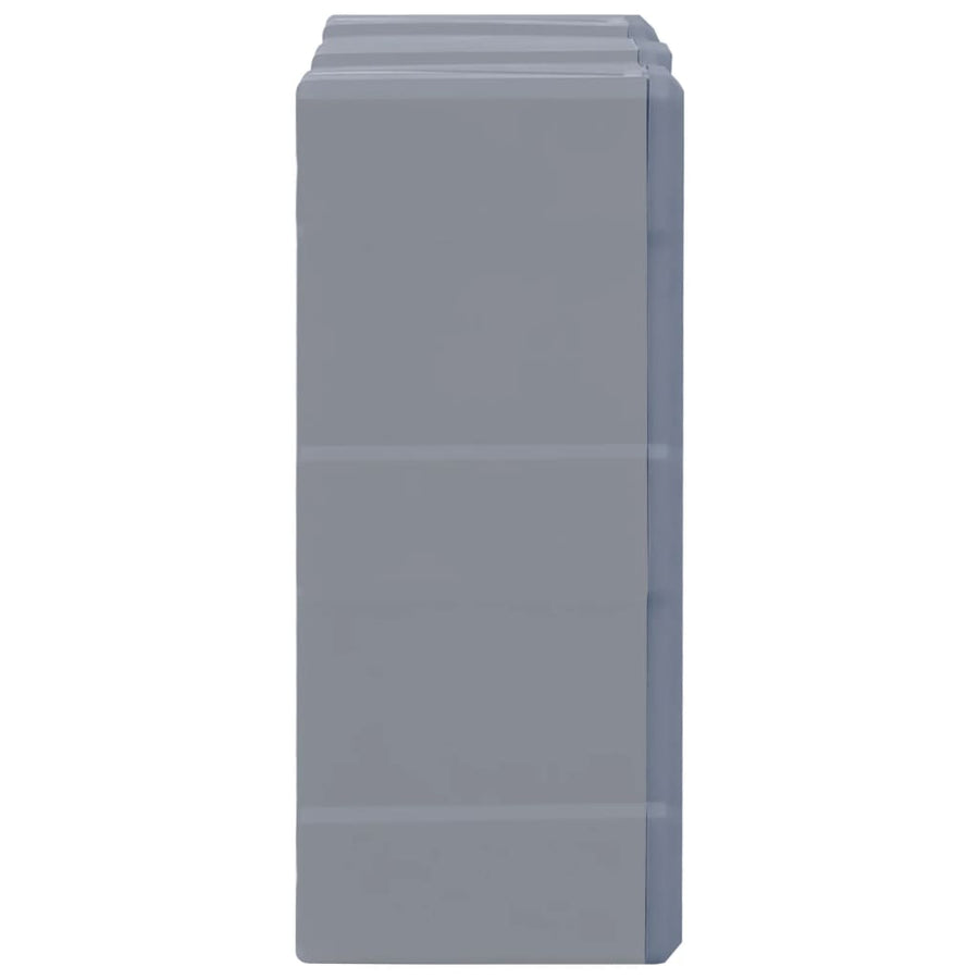 Organiser met 8 grote lades 52x16x37 cm 8 lades Grijs