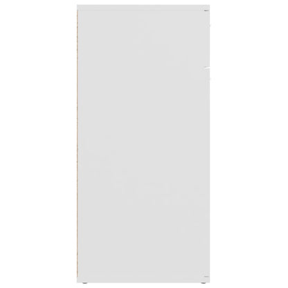 Dressoir Bewerkt Hout 80 x 36 x 75 cm Wit