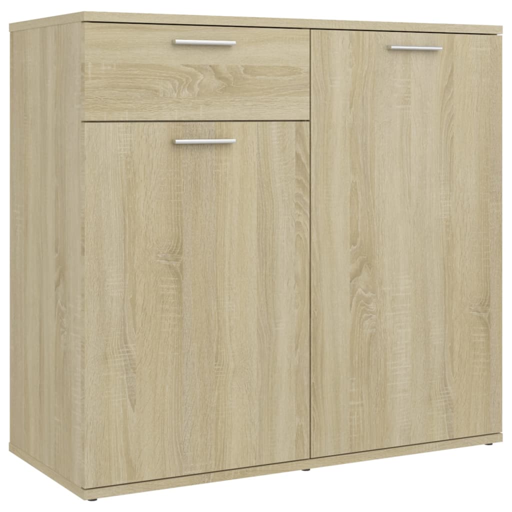 Dressoir Spaanplaat Kleurig 80 x 36 x 75 cm Sonoma eiken