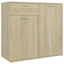 Dressoir Spaanplaat Kleurig 80 x 36 x 75 cm Sonoma eiken