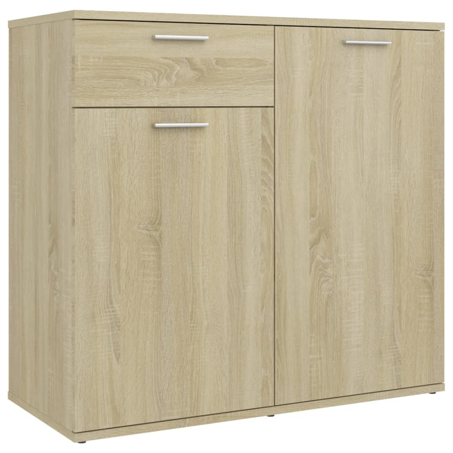 Dressoir Spaanplaat Kleurig 80 x 36 x 75 cm Sonoma eiken