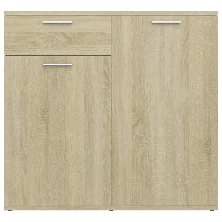 Dressoir Spaanplaat Kleurig 80 x 36 x 75 cm Sonoma eiken
