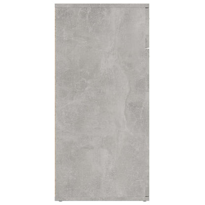 Dressoir Spaanplaat 80 x 36 x 75 cm Betongrijs