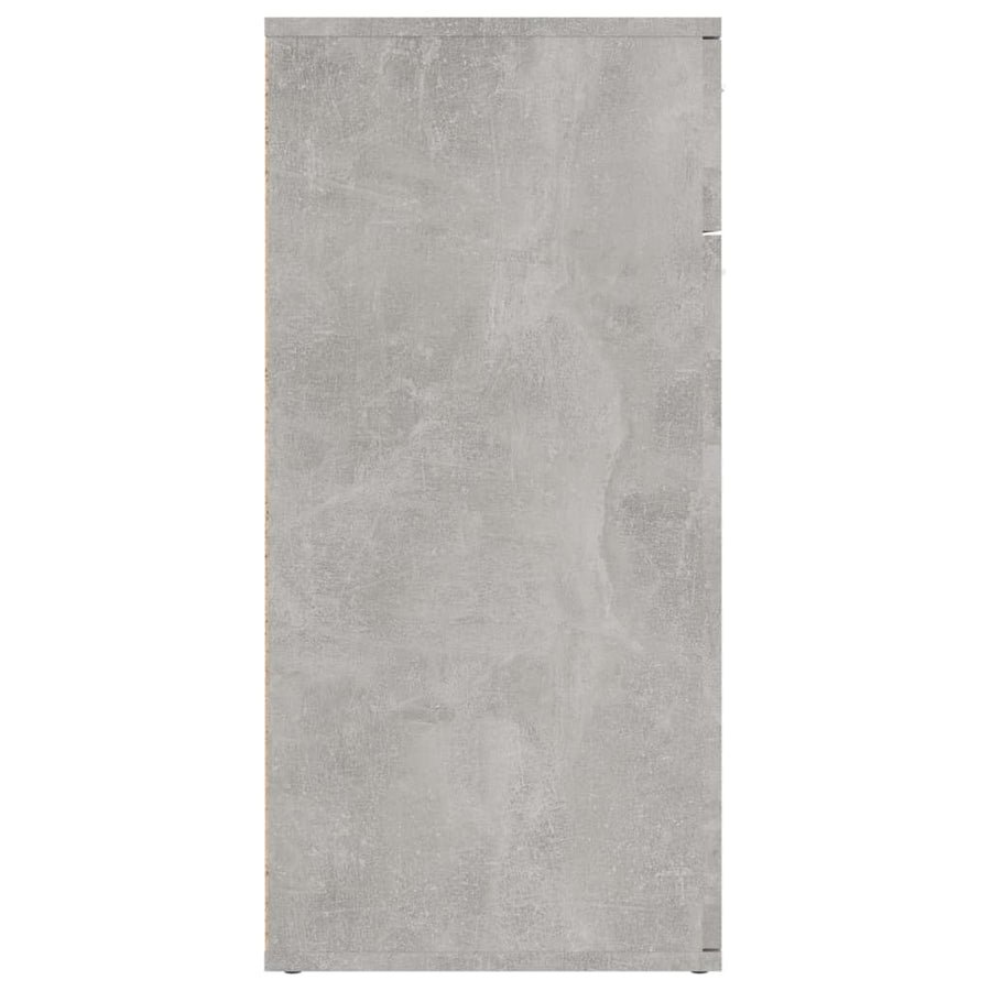 Dressoir Spaanplaat 80 x 36 x 75 cm Betongrijs
