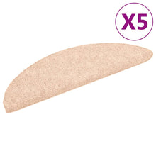 Trapmatten Zelfklevend Naaldvilt Bruin 5 56 x 17 x 3 cm Beige