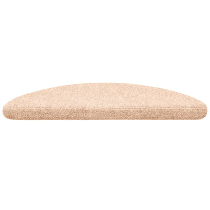 Trapmatten Zelfklevend Naaldvilt Bruin 10 56 x 17 x 3 cm Beige