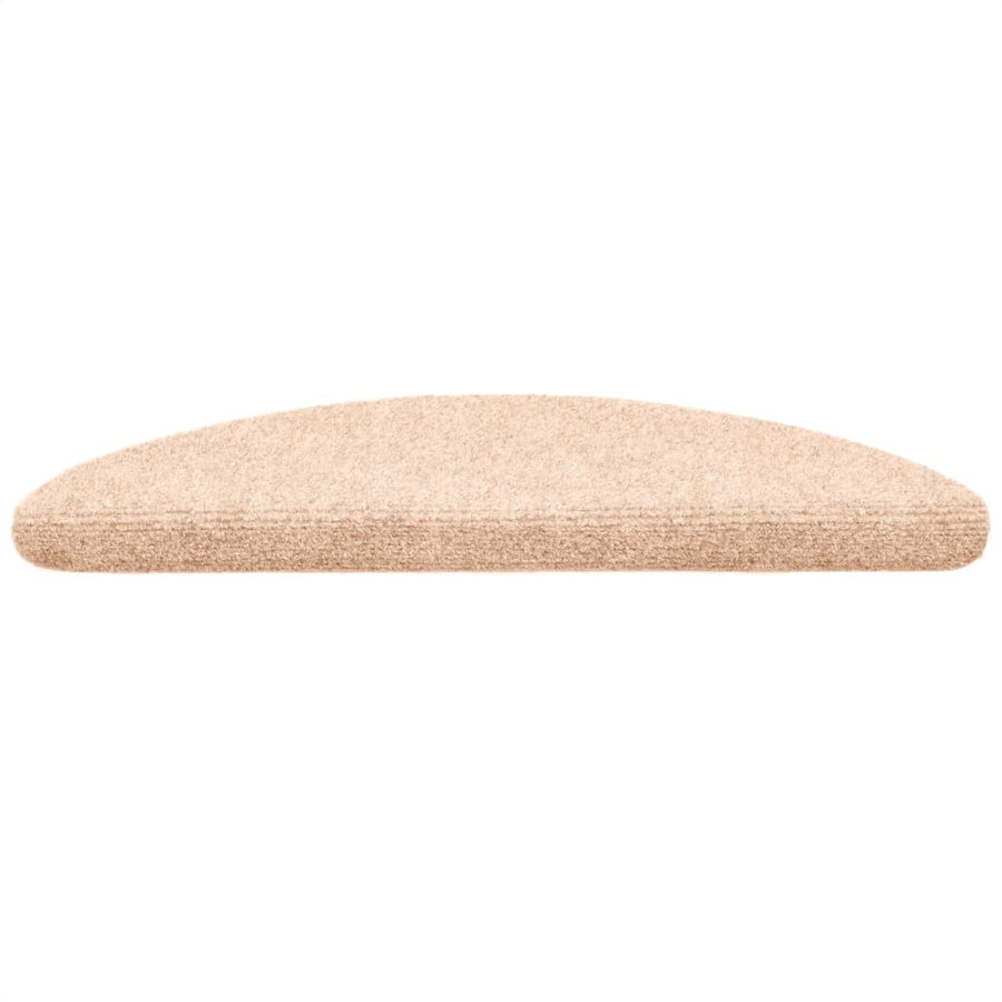 Trapmatten Zelfklevend Naaldvilt Bruin 10 56 x 17 x 3 cm Beige