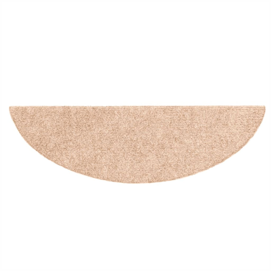 Trapmatten Zelfklevend Naaldvilt Bruin 10 56 x 17 x 3 cm Beige