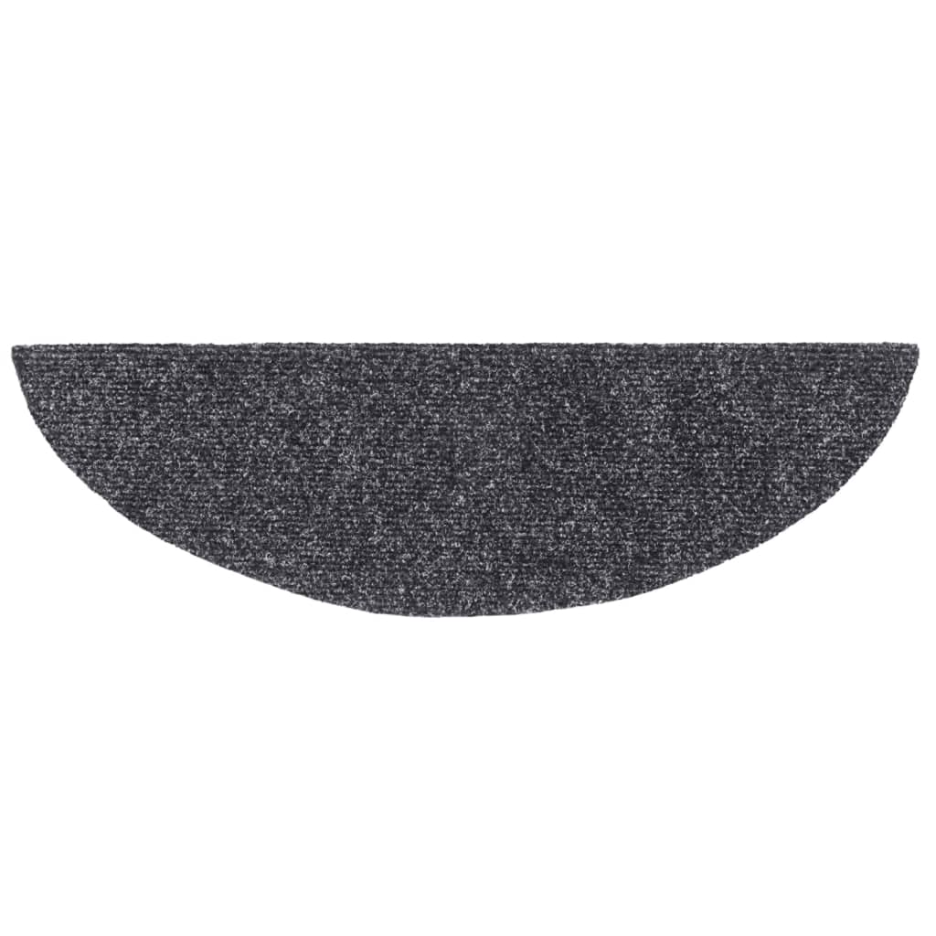 Trapmatten Zelfklevend 5 St 56X17X3 Cm Naaldvilt Donkergrijs 56 x 17 x 3 cm