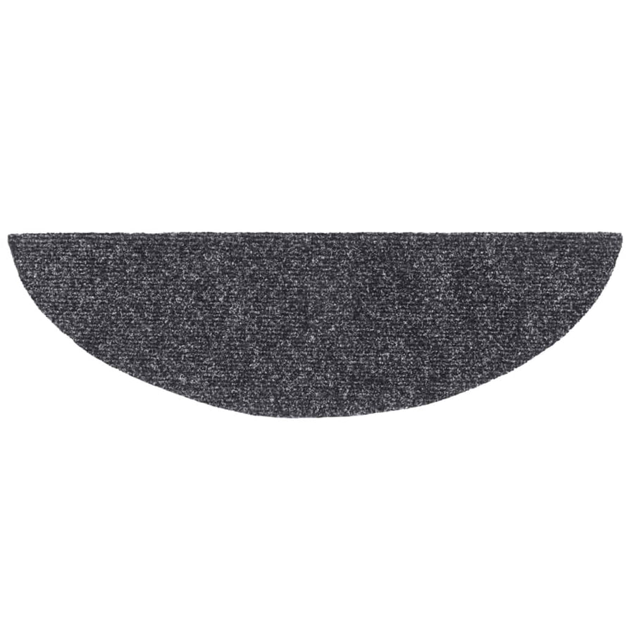 Trapmatten Zelfklevend 5 St 56X17X3 Cm Naaldvilt Donkergrijs 56 x 17 x 3 cm