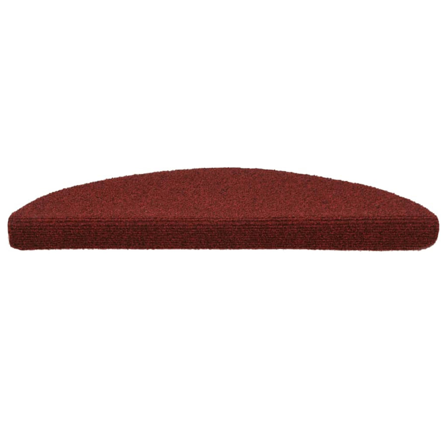 Trapmatten Zelfklevend Naaldvilt 10 56 x 17 x 3 cm Rood