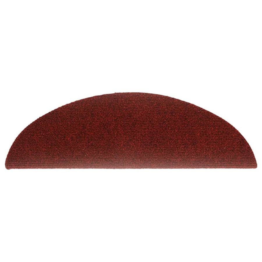 Trapmatten Zelfklevend Naaldvilt 10 56 x 17 x 3 cm Rood