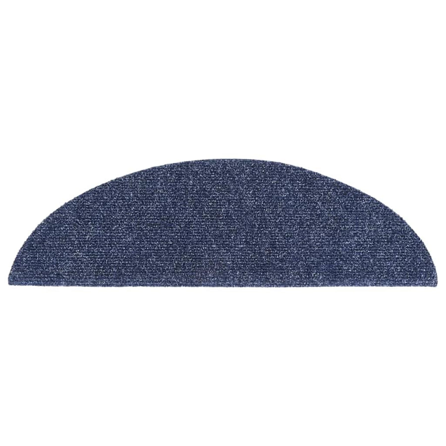 Trapmatten Zelfklevend 5 St 56X17X3 Cm Naaldvilt Blauw 56 x 17 x 3 cm