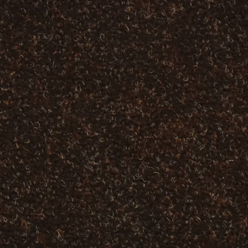 Trapmatten Zelfklevend Naaldvilt 10 56 x 17 x 3 cm Bruin