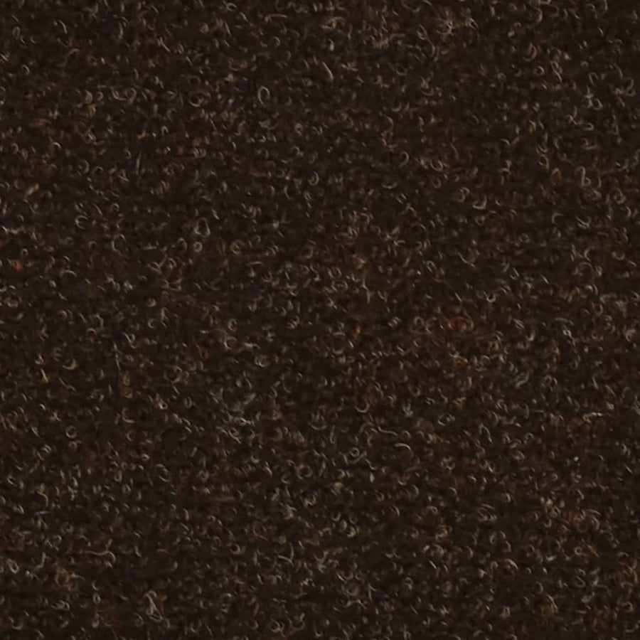 Trapmatten Zelfklevend Naaldvilt 10 56 x 17 x 3 cm Bruin