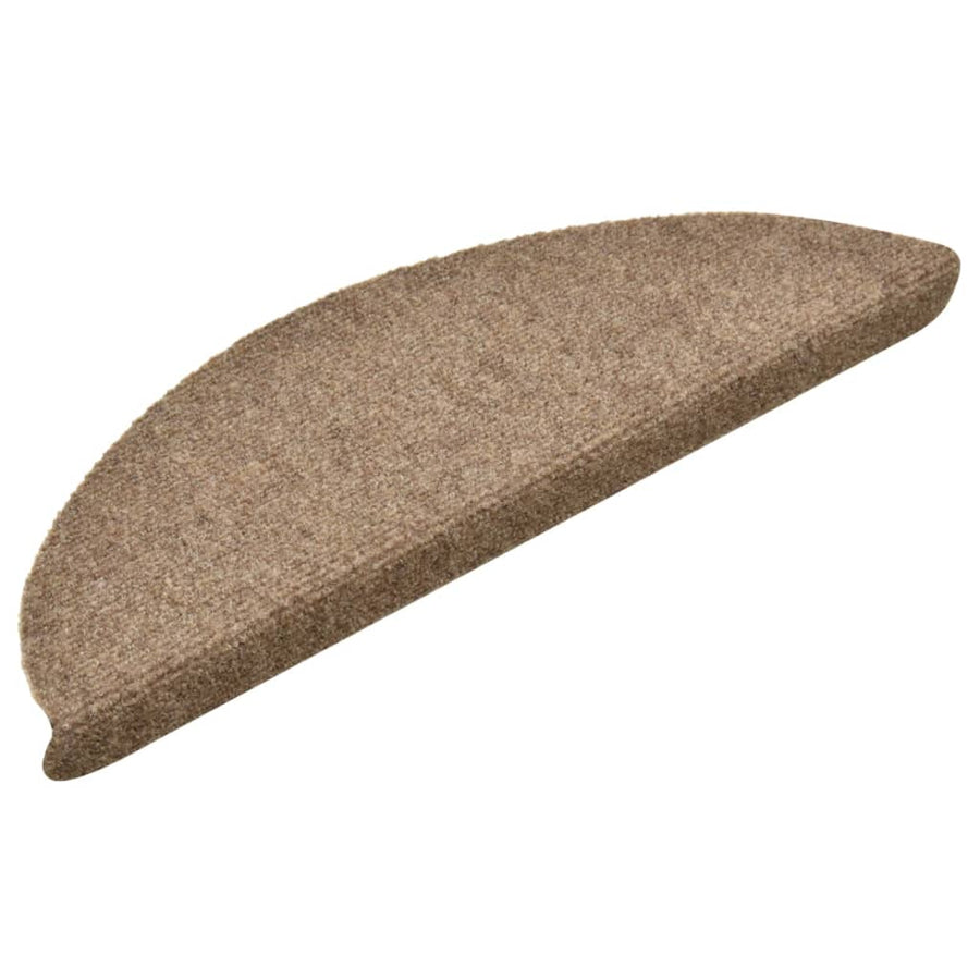 Trapmatten Zelfklevend Naaldvilt Kleurig 10 56 x 17 x 3 cm Crème